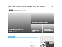 Tablet Screenshot of dreams-cars.org